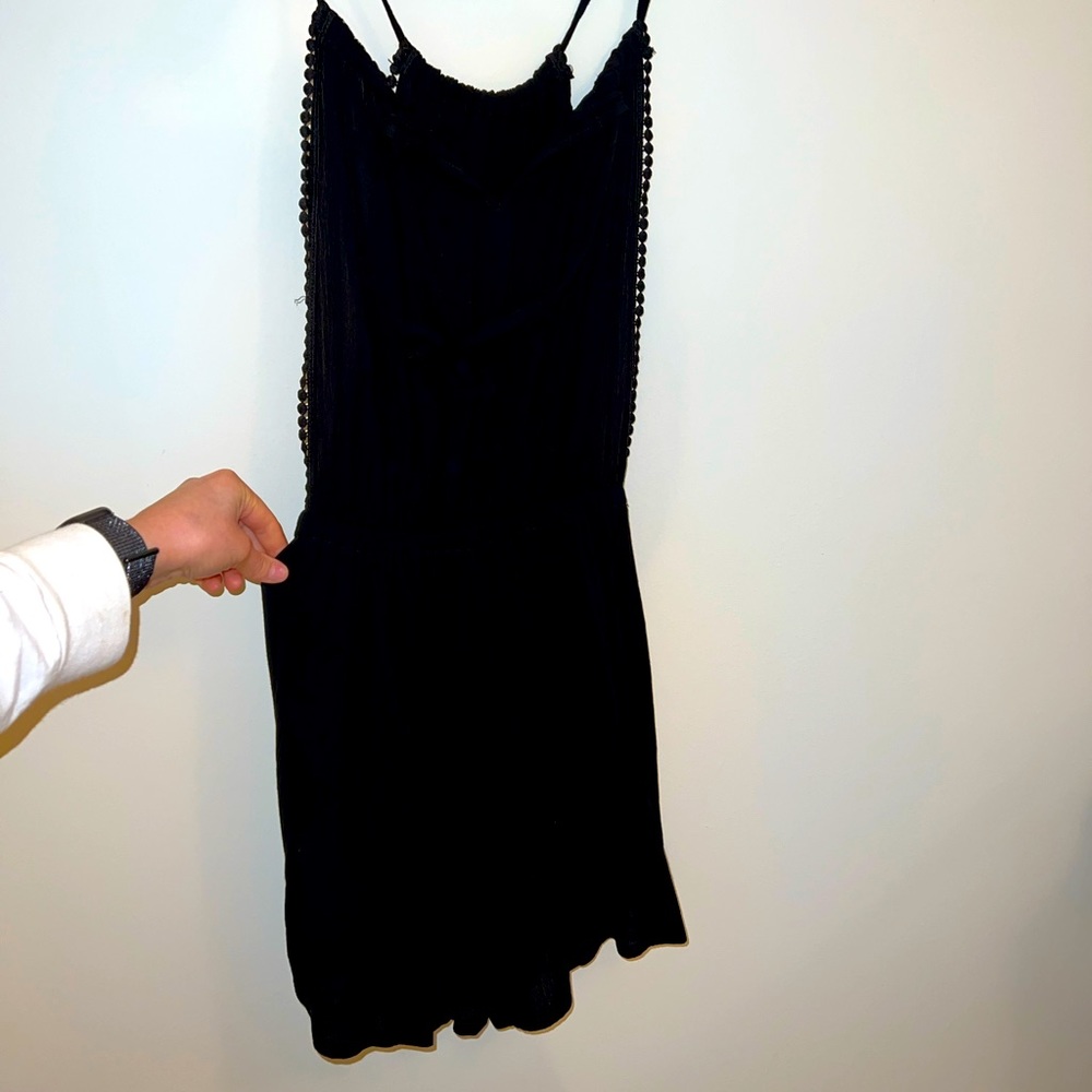 Black romper bought and handmade in Vietnam.